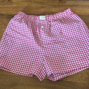 gingham shorts